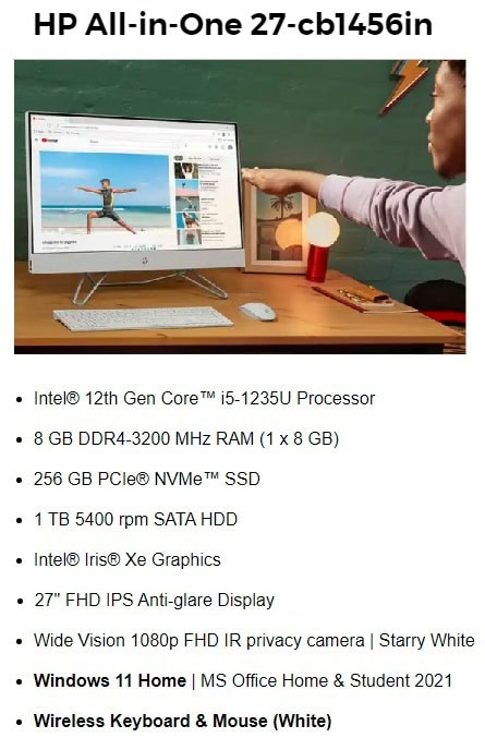 ALL IN ONE CORE i5