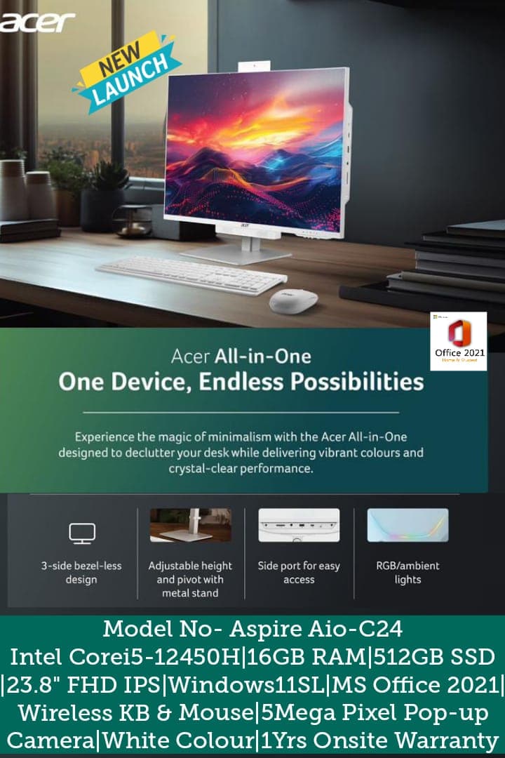 ACER ALL IN ONE COMPUTER